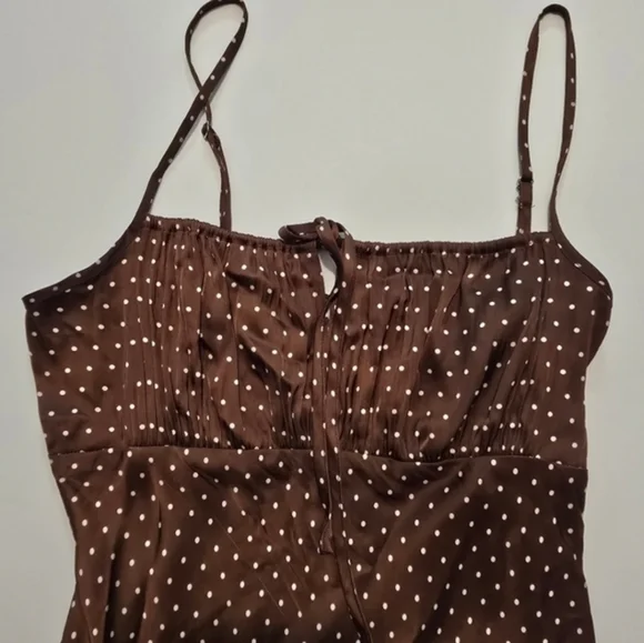 Ciao Lucia Leo Dress Casual Square neck Sleeveless Size S - Picture 6 of 13